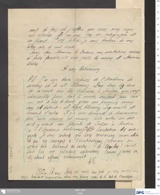 Acta XIX (Turfan) | (I/MV 1278 0145)