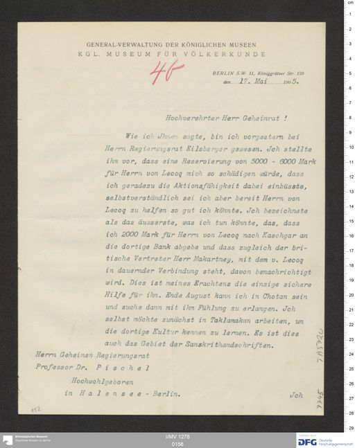 Acta XIX (Turfan) | (I/MV 1278 0156)