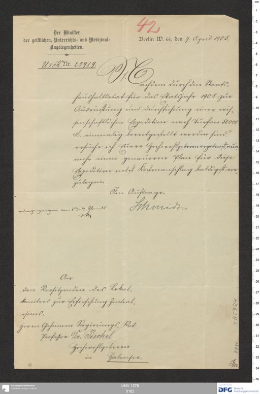 Acta XIX (Turfan) | (I/MV 1278 0162)