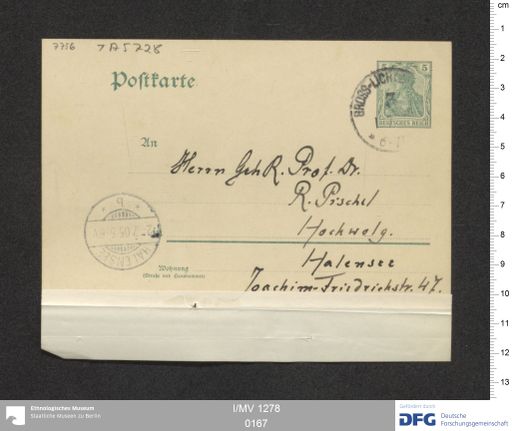 Acta XIX (Turfan) | (I/MV 1278 0167)