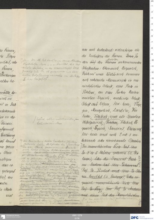 Acta XIX (Turfan) | (I/MV 1278 0176)