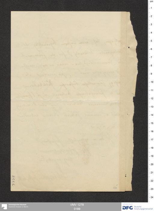 Acta XIX (Turfan) | (I/MV 1278 0189)