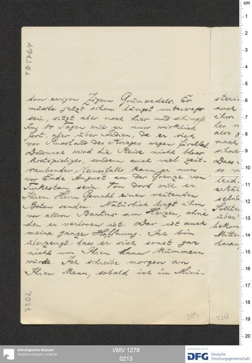 Acta XIX (Turfan) | (I/MV 1278 0213)