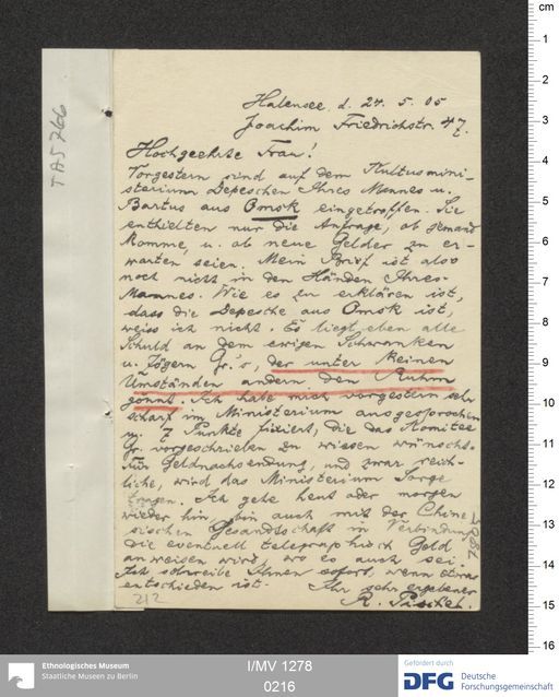 Acta XIX (Turfan) | (I/MV 1278 0216)