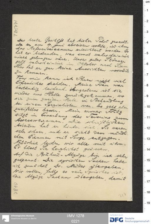 Acta XIX (Turfan) | (I/MV 1278 0221)