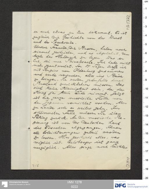 Acta XIX (Turfan) | (I/MV 1278 0222)