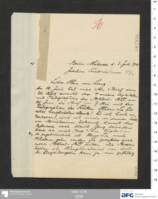 Acta XIX (Turfan) | (I/MV 1278 0228)