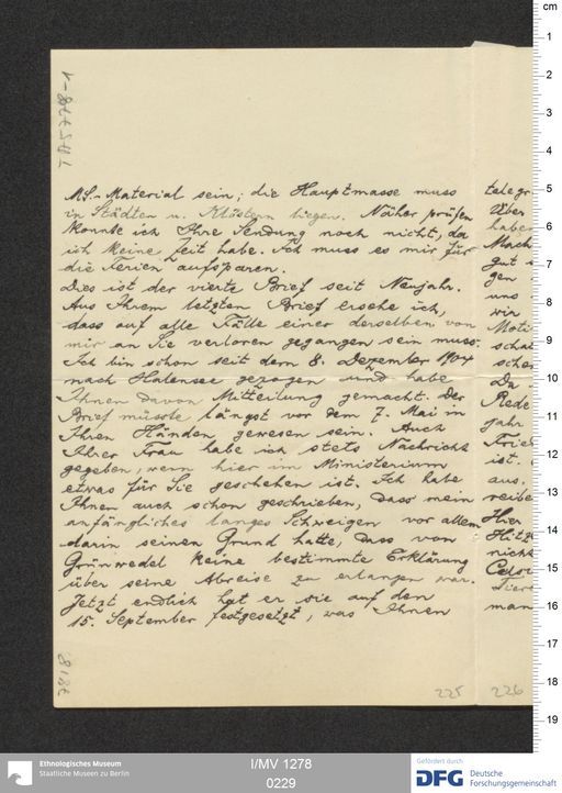 Acta XIX (Turfan) | (I/MV 1278 0229)