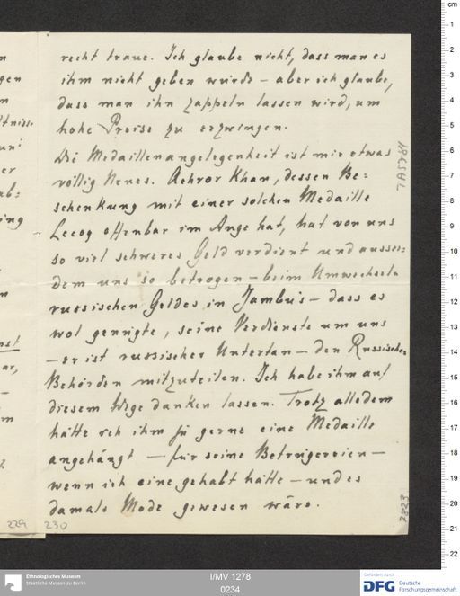 Acta XIX (Turfan) | (I/MV 1278 0234)