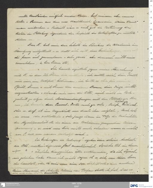 Acta XIX (Turfan) | (I/MV 1278 0247)