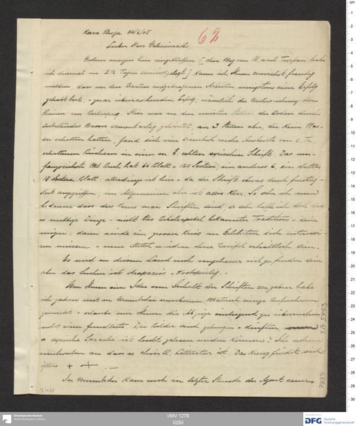 Acta XIX (Turfan) | (I/MV 1278 0250)