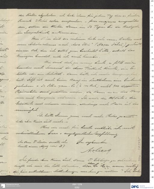 Acta XIX (Turfan) | (I/MV 1278 0252)