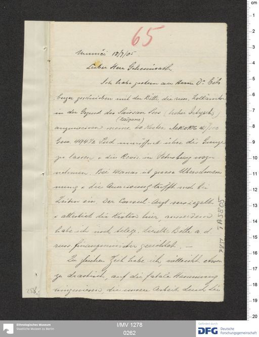 Acta XIX (Turfan) | (I/MV 1278 0262)