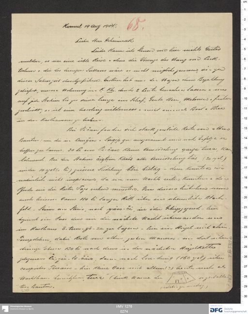 Acta XIX (Turfan) | (I/MV 1278 0274)