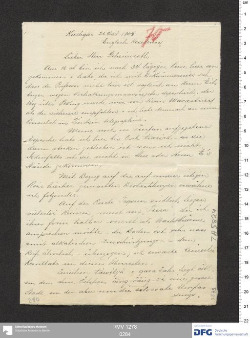 Acta XIX (Turfan) | (I/MV 1278 0284)