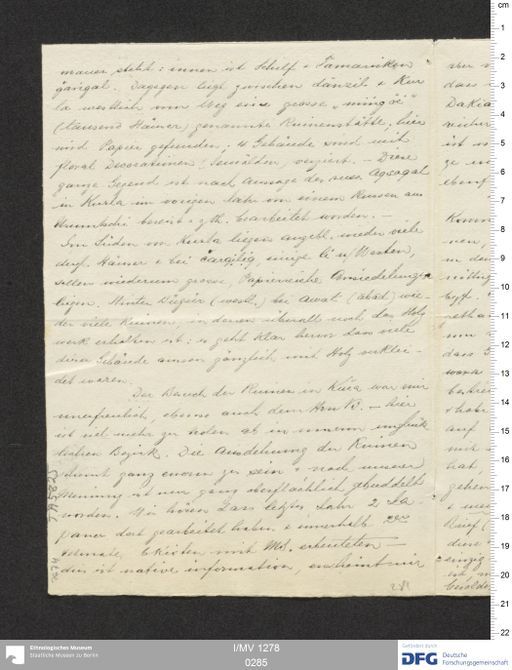 Acta XIX (Turfan) | (I/MV 1278 0285)