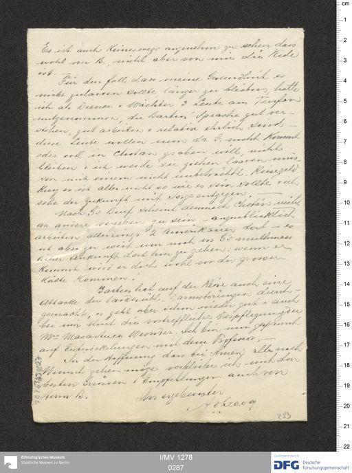 Acta XIX (Turfan) | (I/MV 1278 0287)