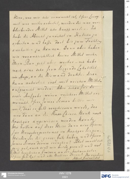 Acta XIX (Turfan) | (I/MV 1278 0301)