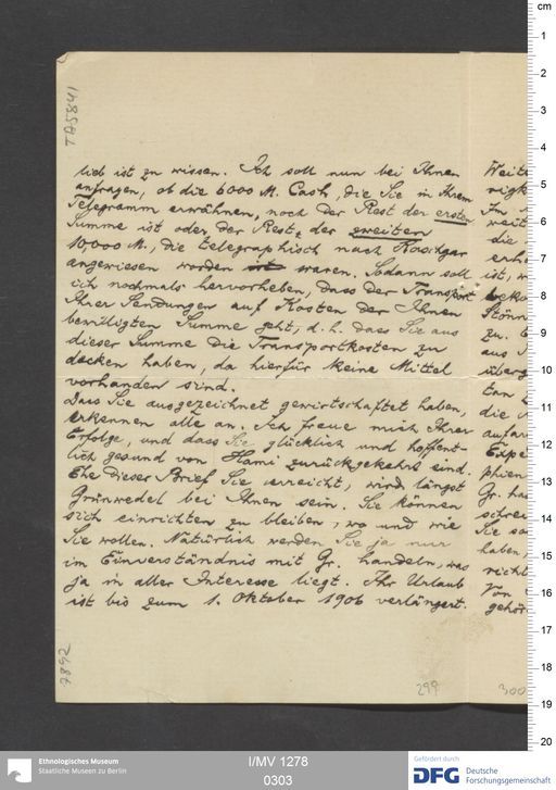 Acta XIX (Turfan) | (I/MV 1278 0303)