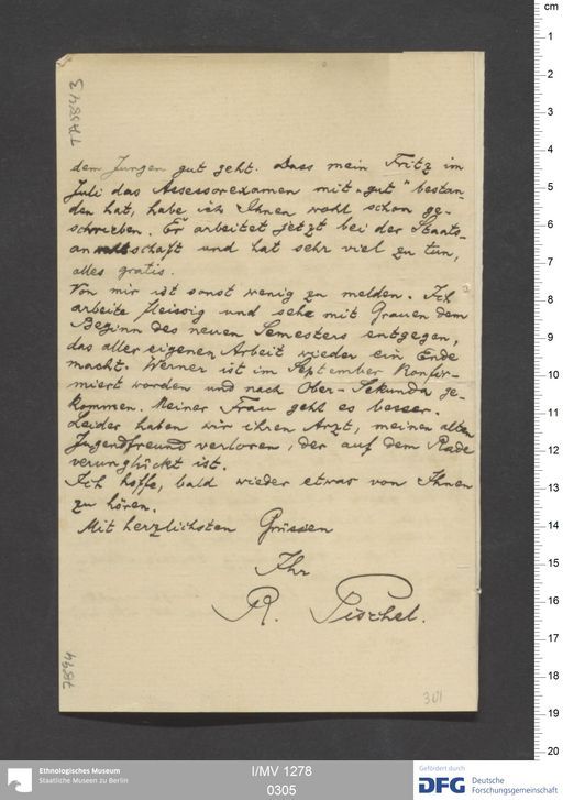 Acta XIX (Turfan) | (I/MV 1278 0305)