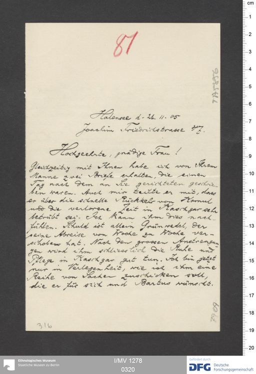 Acta XIX (Turfan) | (I/MV 1278 0320)