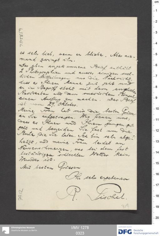 Acta XIX (Turfan) | (I/MV 1278 0323)