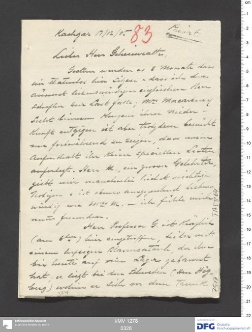 Acta XIX (Turfan) | (I/MV 1278 0328)