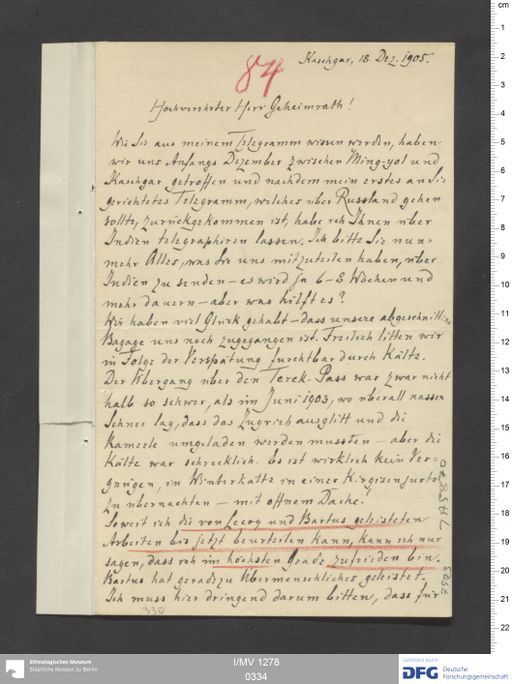 Acta XIX (Turfan) | (I/MV 1278 0334)