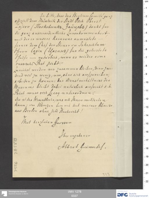 Acta XIX (Turfan) | (I/MV 1278 0337)