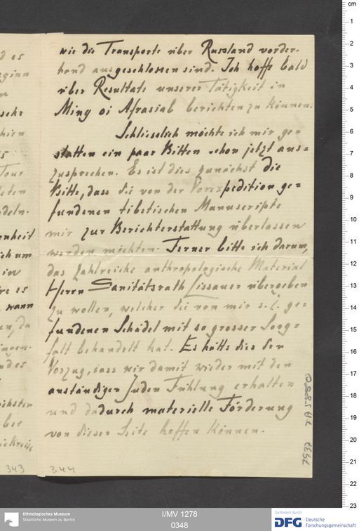 Acta XIX (Turfan) | (I/MV 1278 0348)