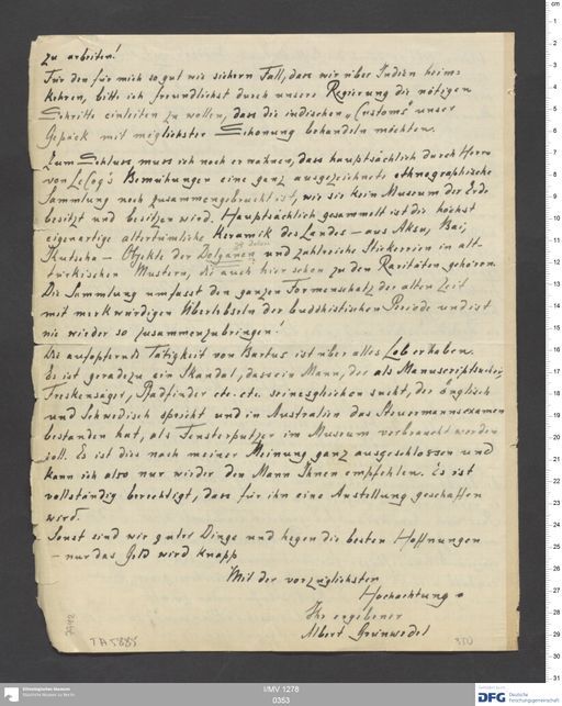 Acta XIX (Turfan) | (I/MV 1278 0353)