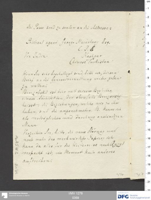 Acta XIX (Turfan) | (I/MV 1278 0359)