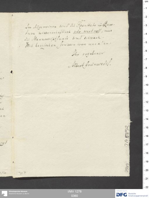 Acta XIX (Turfan) | (I/MV 1278 0360)