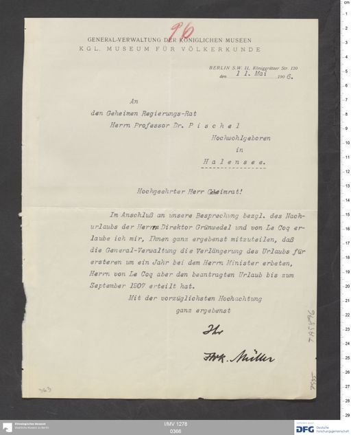 Acta XIX (Turfan) | (I/MV 1278 0366)