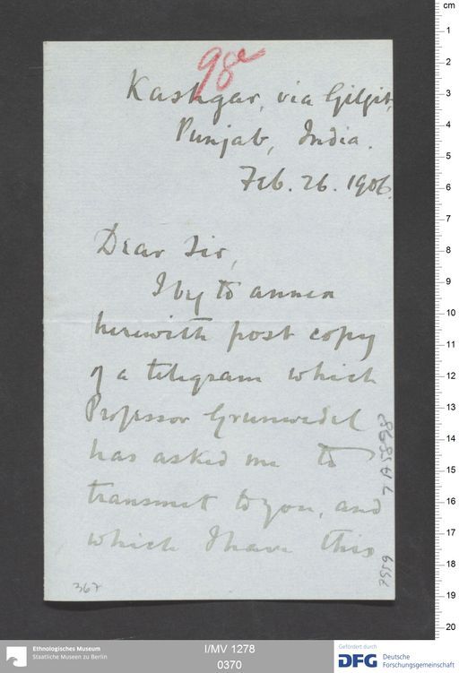 Acta XIX (Turfan) | (I/MV 1278 0370)