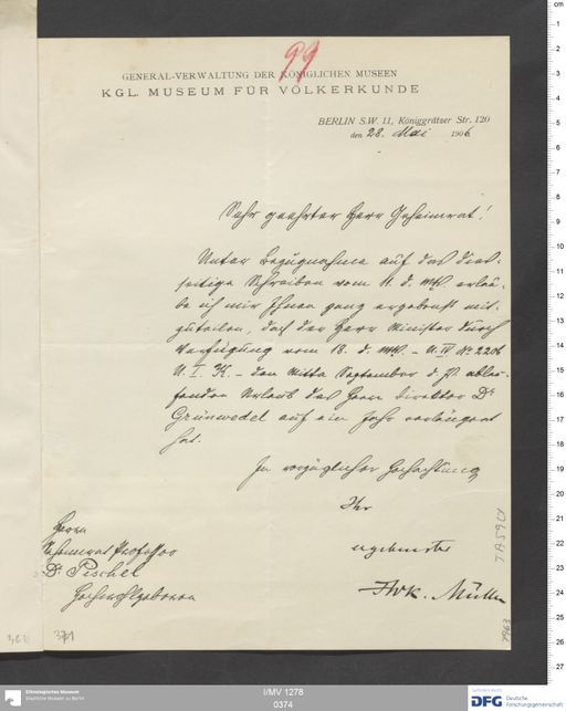 Acta XIX (Turfan) | (I/MV 1278 0374)