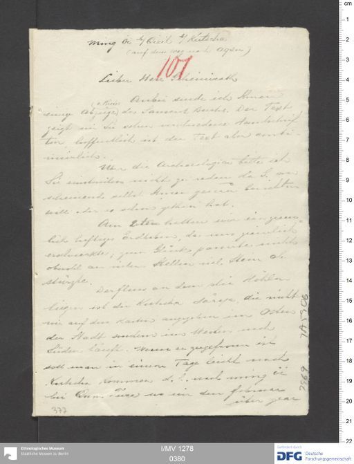 Acta XIX (Turfan) | (I/MV 1278 0380)