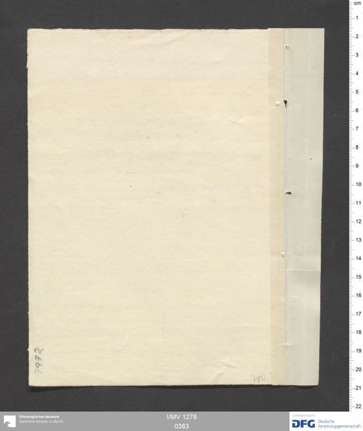 Acta XIX (Turfan) | (I/MV 1278 0383)