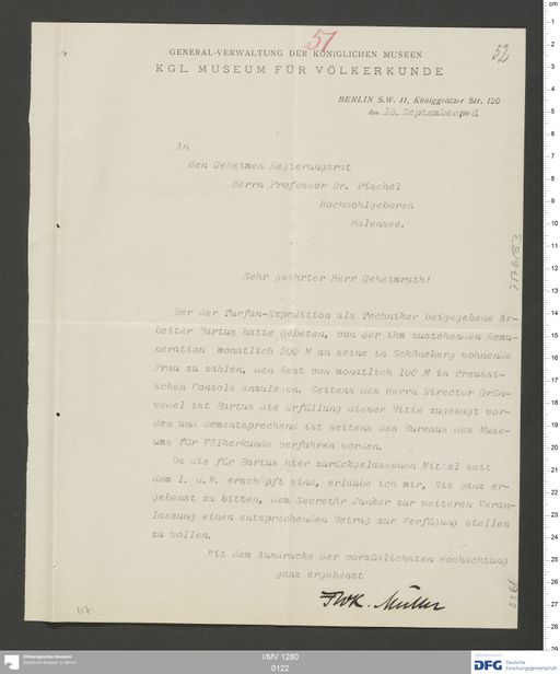 Acta XXI (Turfan) | (I/MV 1280 0122)