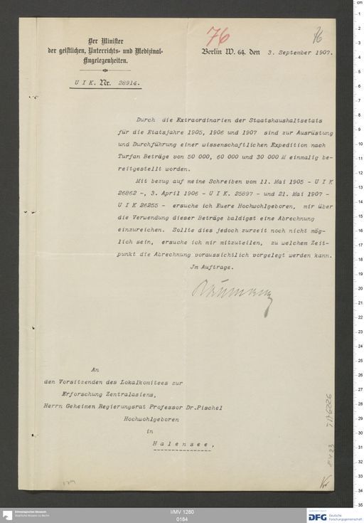 Acta XXI (Turfan) | (I/MV 1280 0184)