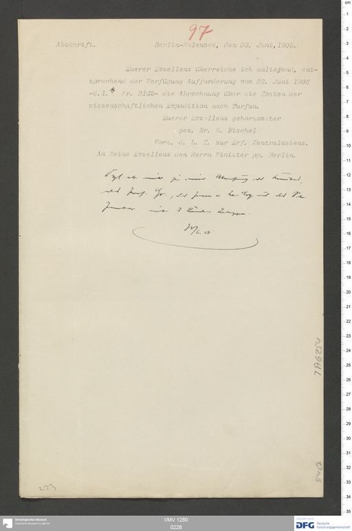 Acta XXI (Turfan) | (I/MV 1280 0228)