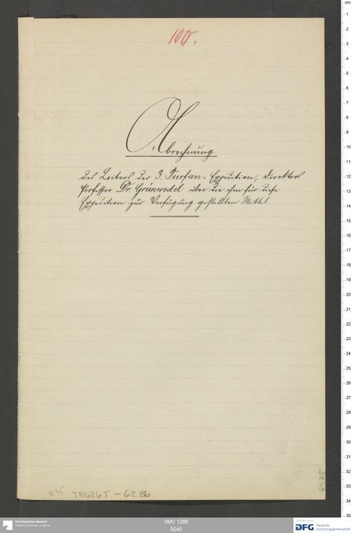 Acta XXI (Turfan) | (I/MV 1280 0240)