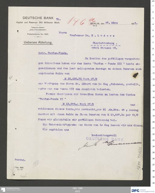 Acta XXI (Turfan) | (I/MV 1280 0372)