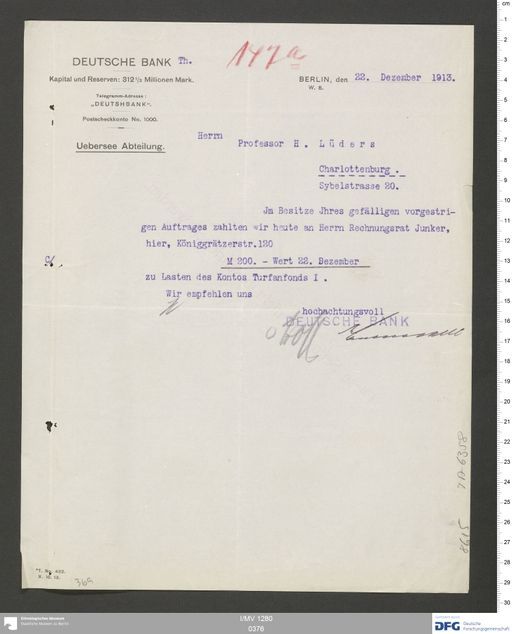 Acta XXI (Turfan) | (I/MV 1280 0376)