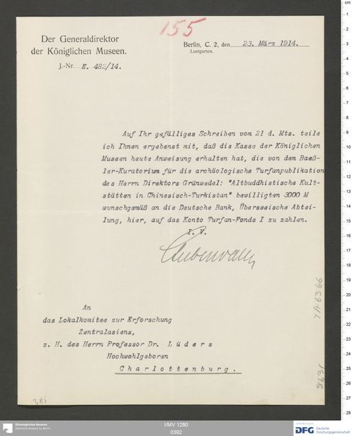 Acta XXI (Turfan) | (I/MV 1280 0392)