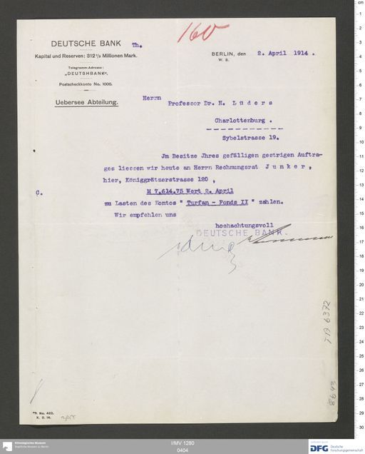 Acta XXI (Turfan) | (I/MV 1280 0404)