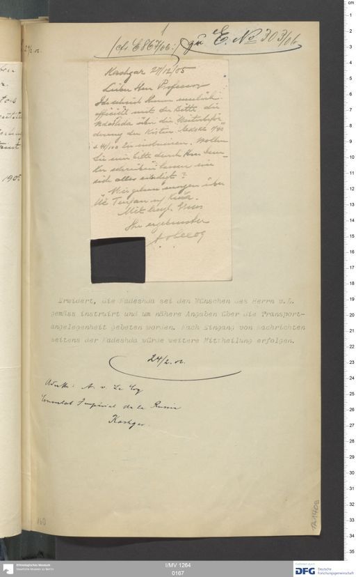 Acta V (Turfan) | (I/MV 1264 0167)