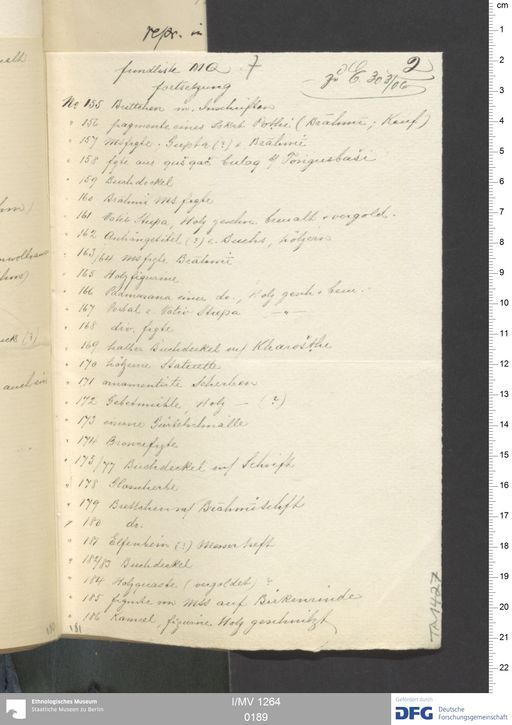 Acta V (Turfan) | (I/MV 1264 0189)