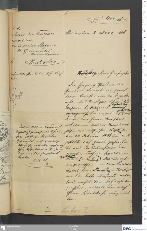 Acta V (Turfan) | (I/MV 1264 0203)