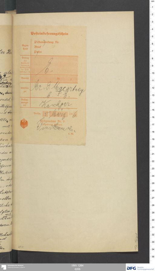 Acta V (Turfan) | (I/MV 1264 0205)